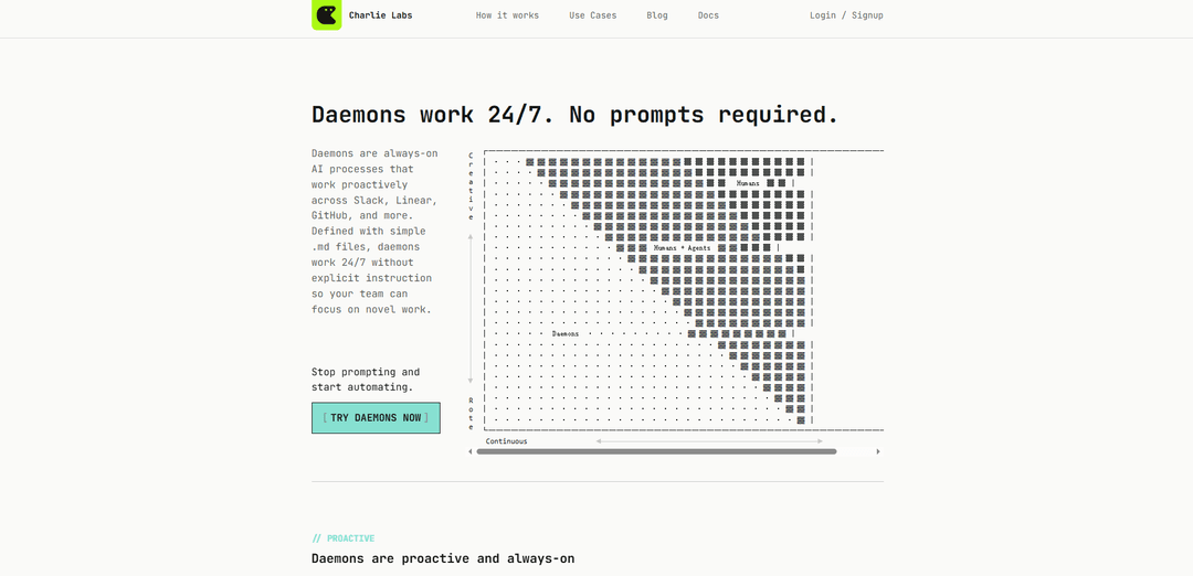 Daemons by Charlie Labs