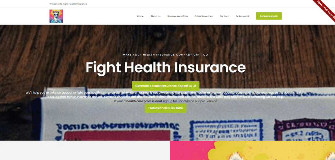 Fight Health Insurance