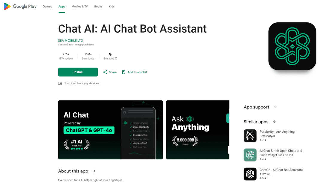 Chat AI - Intelligent Virtual Assistant