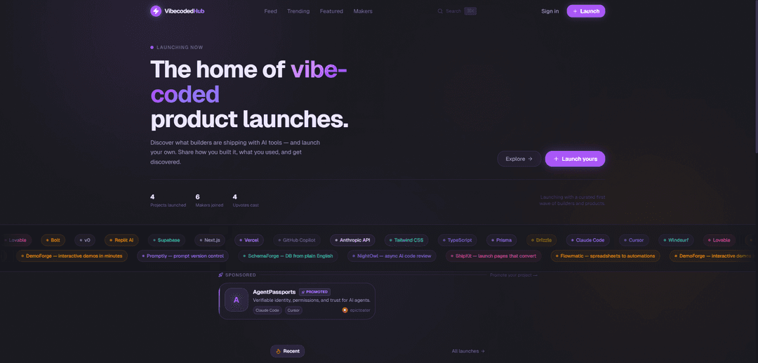 VibecodedHub