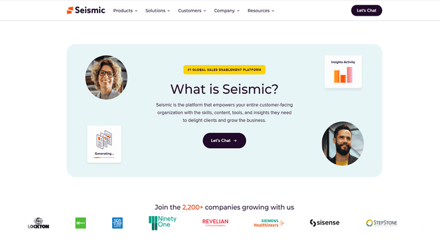 Seismic İncelemesi: Yapay Zeka Destekli Satış Güçlendirme Platformu