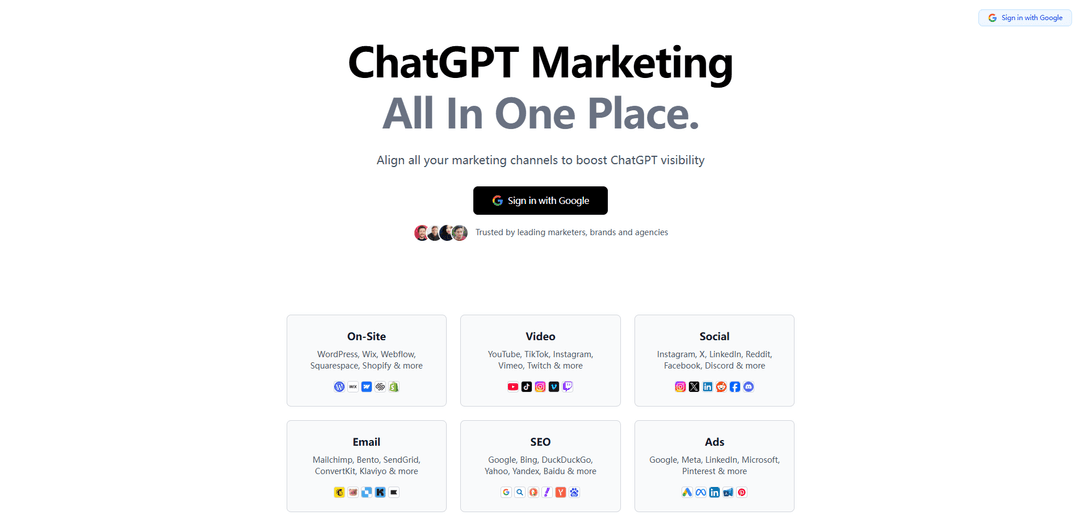 ChatGPT Marketing
