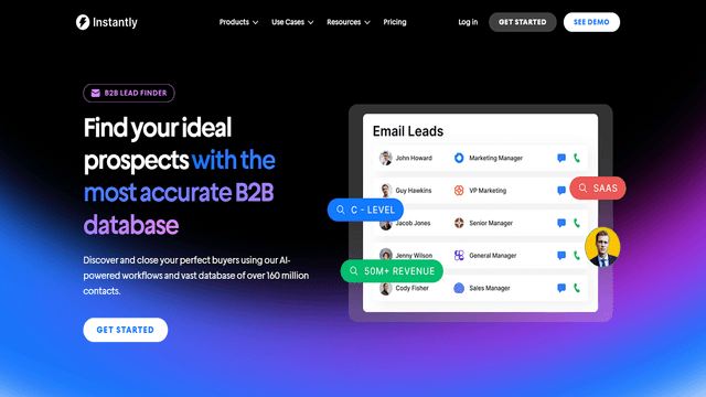 Avis sur Instantly.ai : Révolutionnez la Prospection par Email et la Génération de Leads