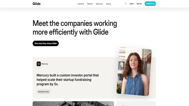 Glide Review: Revolutionierung der No-Code App-Entwicklung