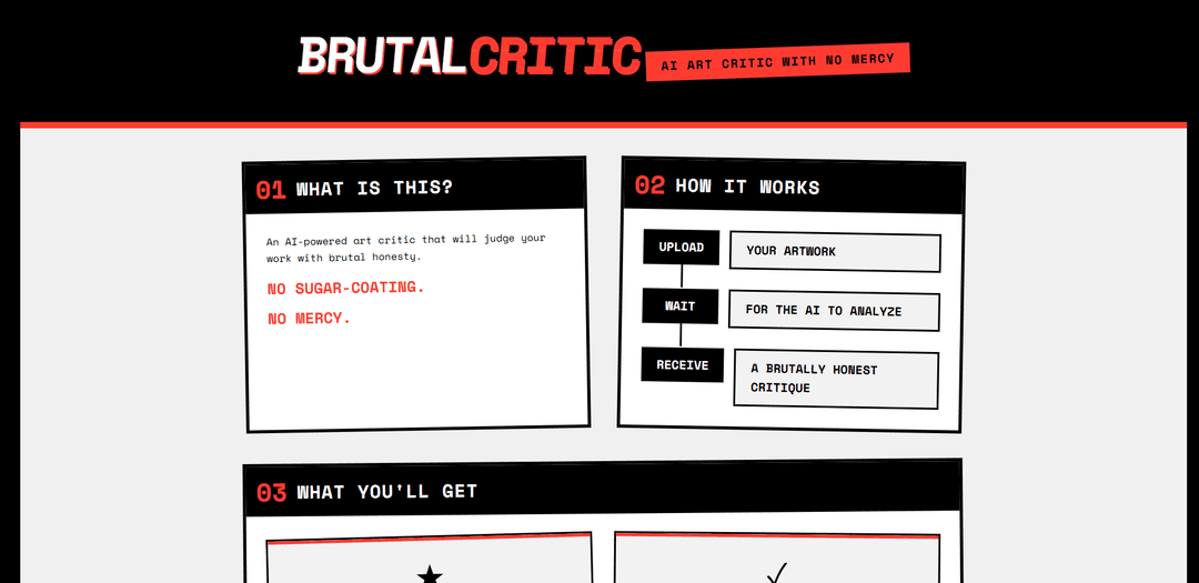 BRUTAL CRITIC
