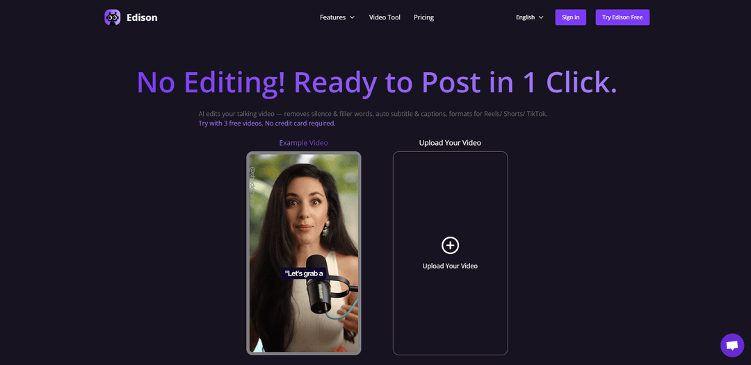 Edison: AI Video Editor