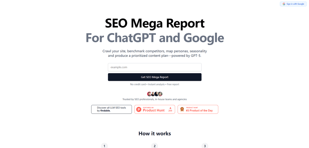 SEO Mega Report