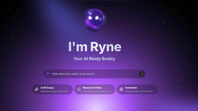 Analyse de Ryne AI : Stimulez la Productivité Académique avec des Outils d'IA