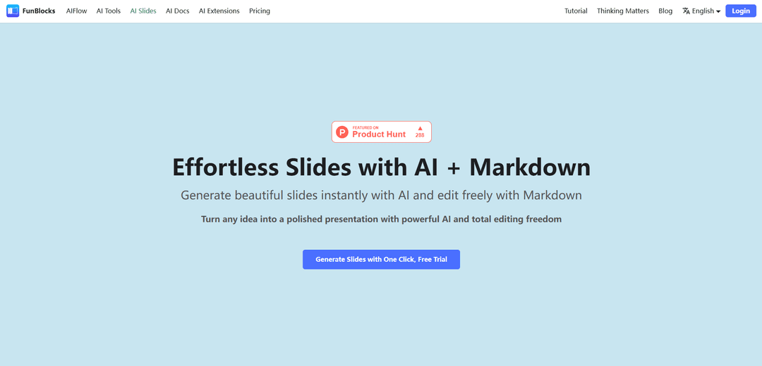 FunBlocks AI Slides