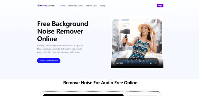AI Voice Cleaner: Remove Noise Instantly