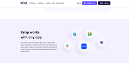 Krisp评测：AI降噪技术实现清晰沟通