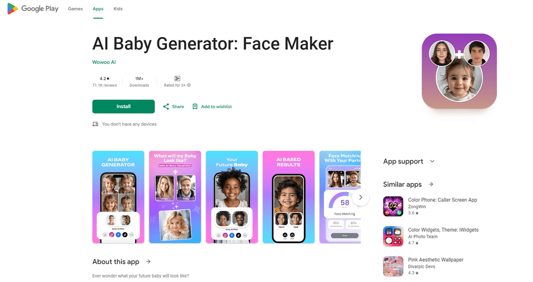 AI Baby Generator: Face Maker