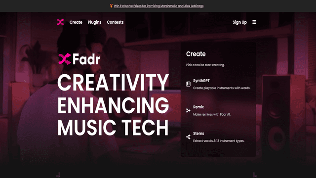 Fadr - AI Music Maker Обзор: Революционизируйте Свою Музыку