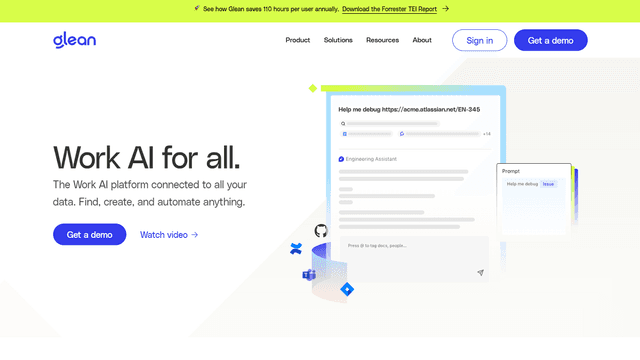 Обзор Glean: Платформа для повышения продуктивности на рабочем месте с поддержкой ИИ