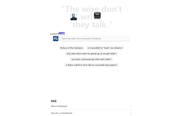 如何使用PodQuest AI：释放播客发现的力量