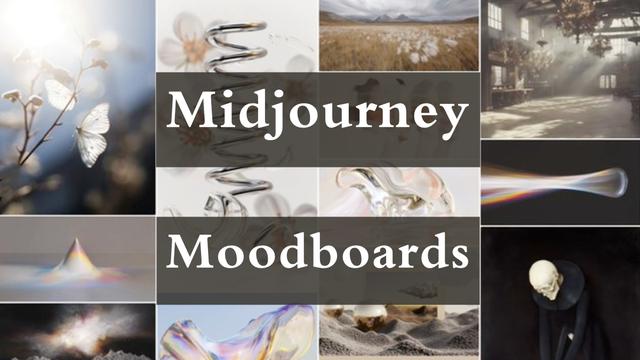 Midjourney Launches Pinterest-like Moodboards Following Patchwork Release