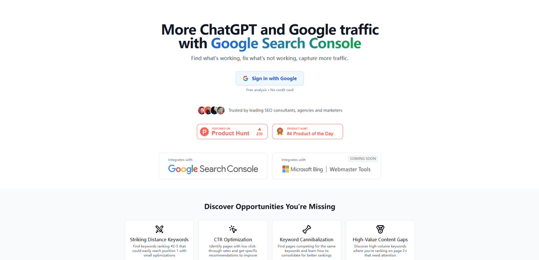 Search Console Audit