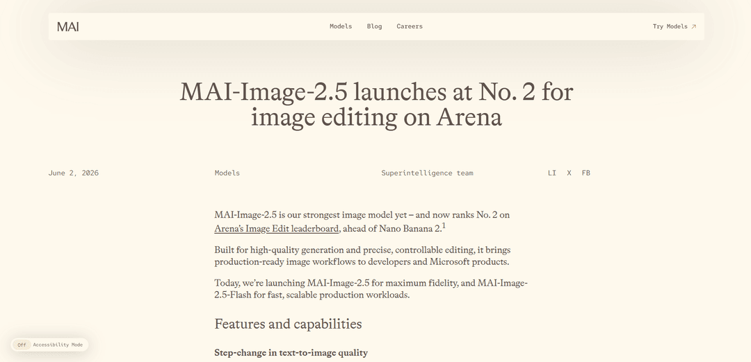 MAI-Image-2.5