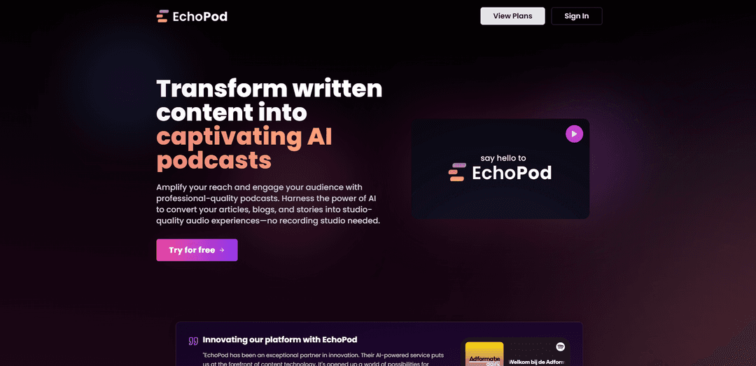 EchoPod