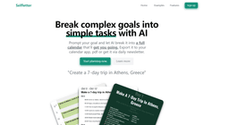 Selfletter レビュー：AI駆動の目標達成ツール