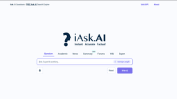 iAsk.Ai İncelemesi: Devrimci Yapay Zeka Arama Motoru | Şimdi Keşfedin