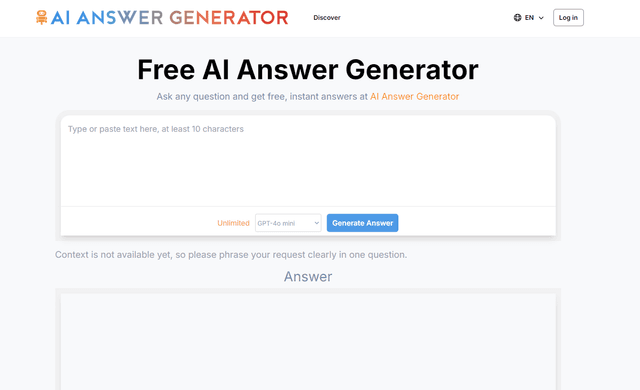 Comment utiliser AI Answer Generator : Guide ultime et conseils