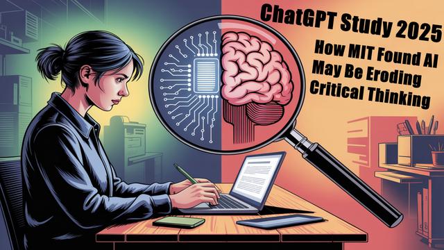 ChatGPT 2025 Çalışması: MIT, Yapay Zekanın Eleştirel Düşünmeyi Nasıl Aşındırabileceğini Buldu