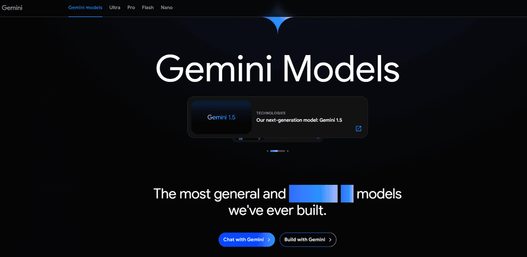 Gemini - Google DeepMind's Multimodal AI Model