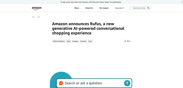 Amazon Rufus