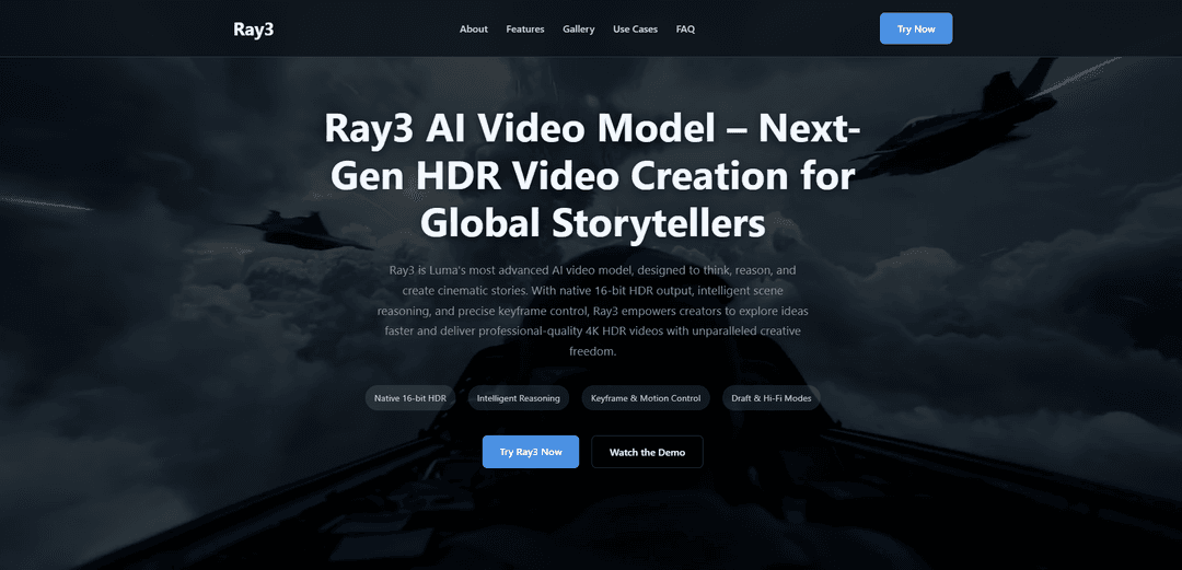 Ray3 AI