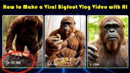 How to Make a Viral Bigfoot Vlog Video with AI: Step-by-Step Guide for 2025