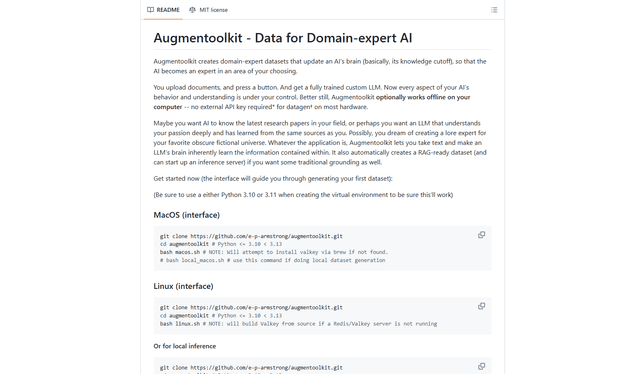 Augmentoolkit 3.0