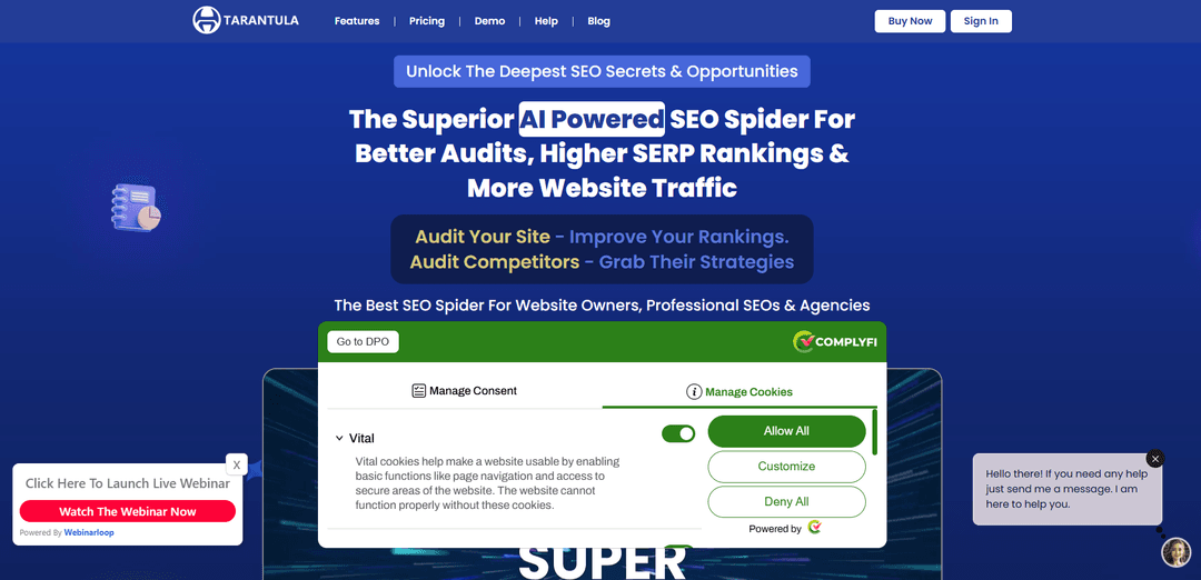 Tarantula SEO Spider