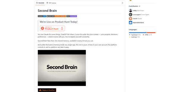 Second Brain for AI