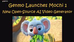 Genmo、オープンソースAI動画生成ツール「Mochi 1」をリリース