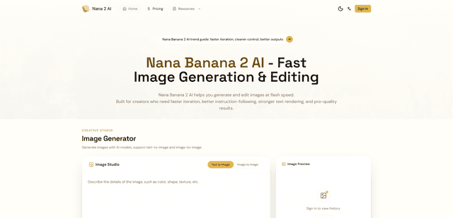 Nana Banana 2 AI