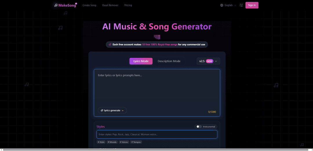 MakeSong