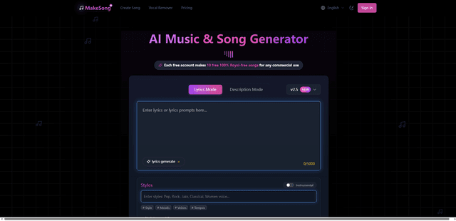 MakeSong
