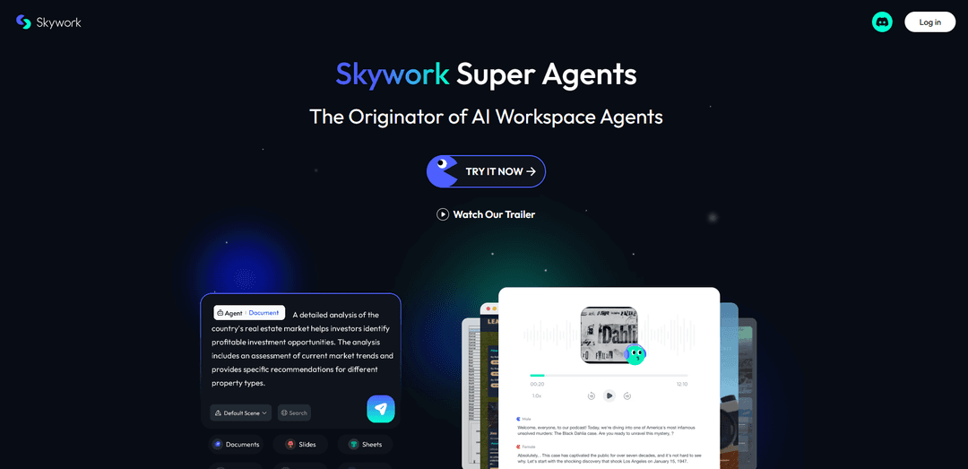 Skywork Super Agents