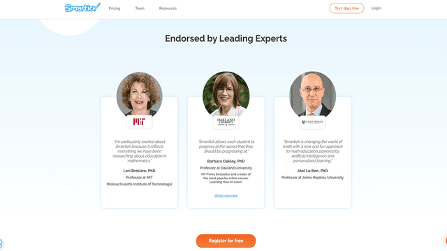 Smartick | Online Elementary Math For Children Análise
