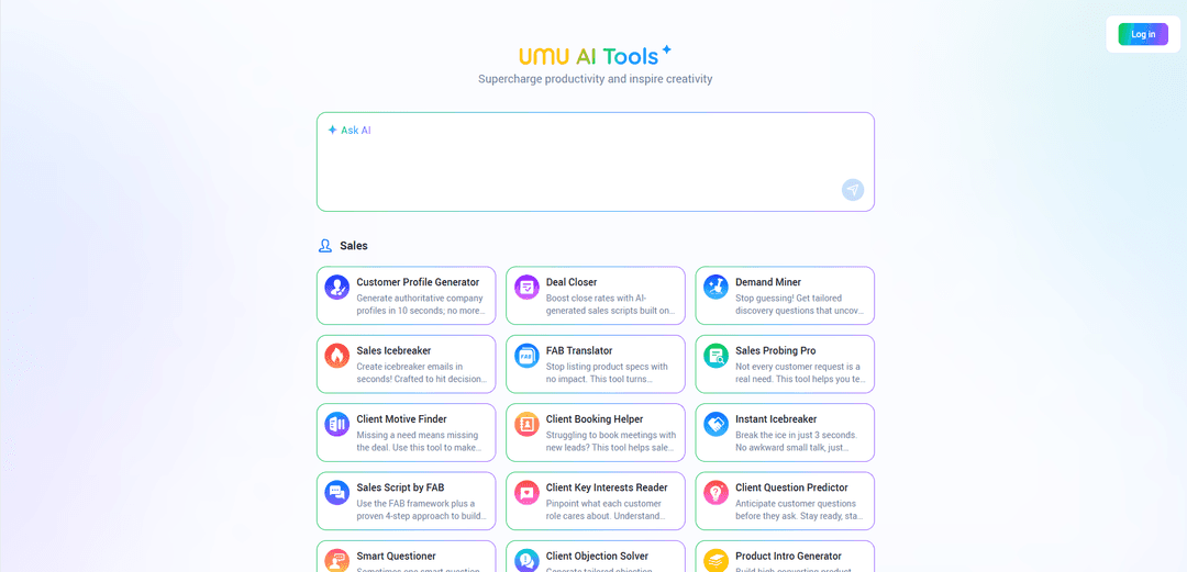 UMU AI Tools