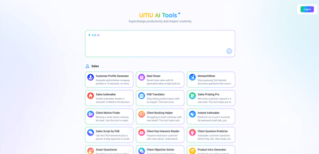 UMU AI Tools