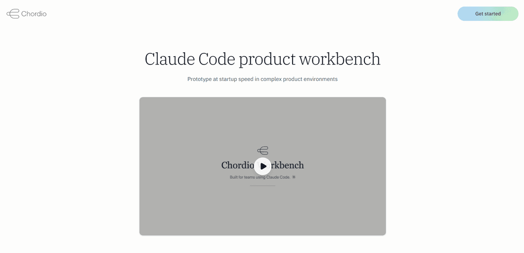 Product Workbench for Claude Code