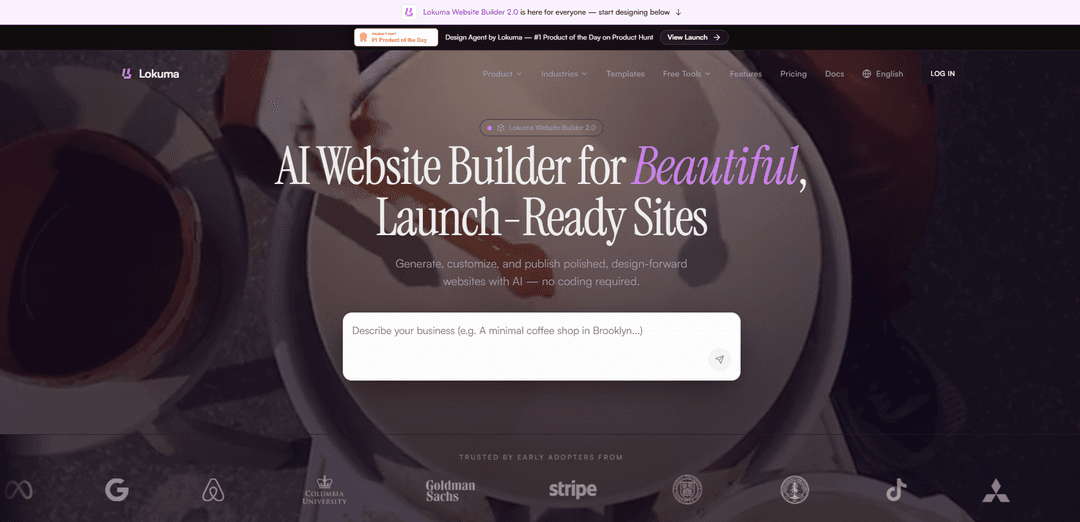 Agentic Website Builder 2.0 by Lokuma