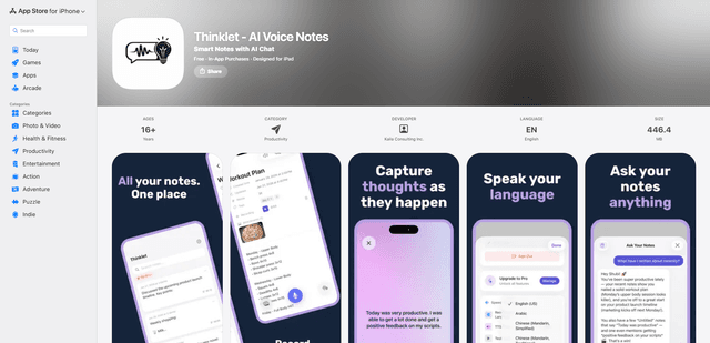 Thinklet AI