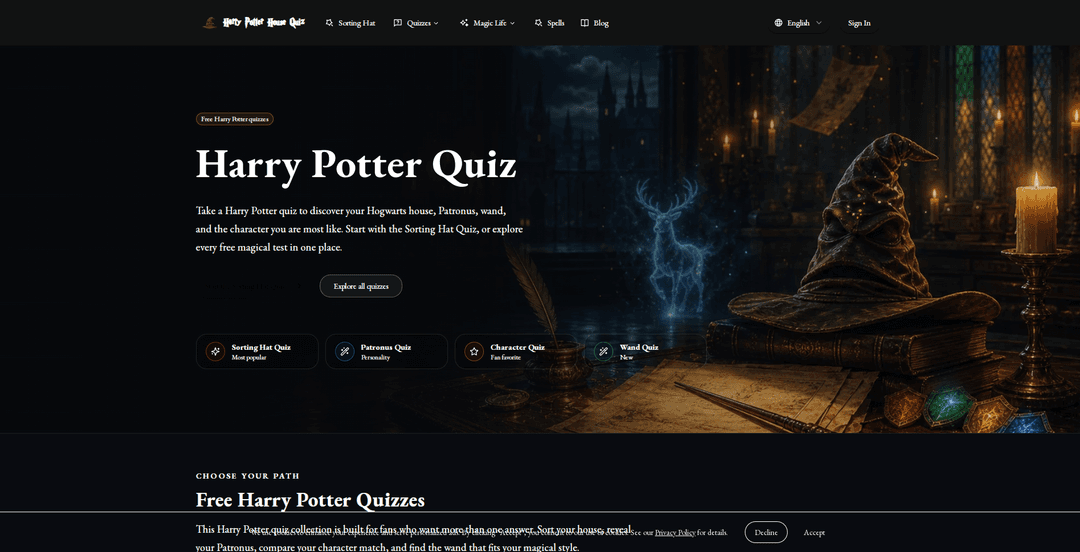 Harry Potter Quiz