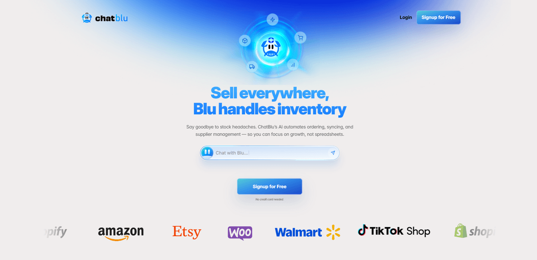 ChatBlu: eCom Inventory Management Agent