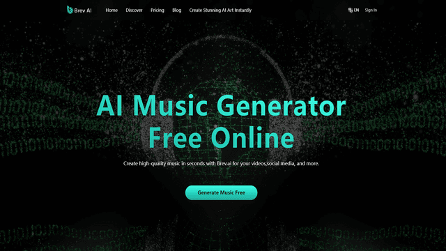 Recensione di Brev.ai: La Rivoluzione della Creazione Musicale Basata sull'IA