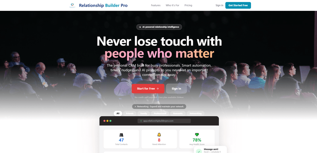 Relationship Builder Pro