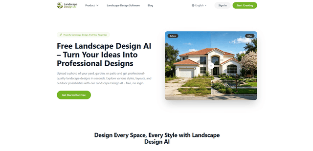 Landscape Design AI